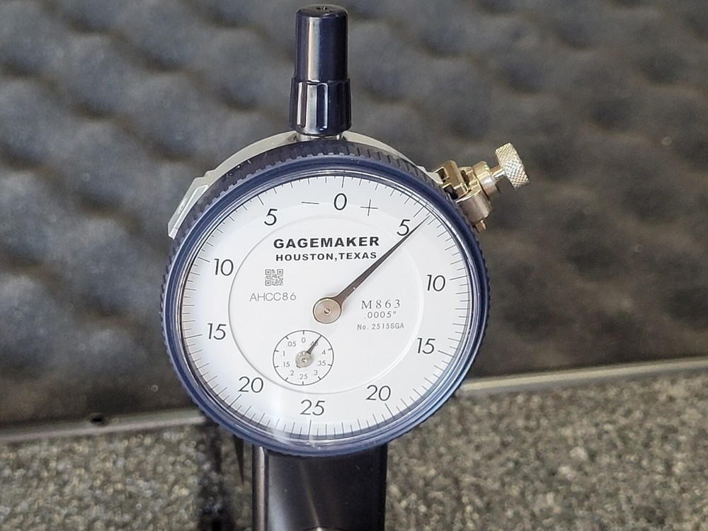 Gagemaker TA-3012 Internal Thread Addendum Gage T.072