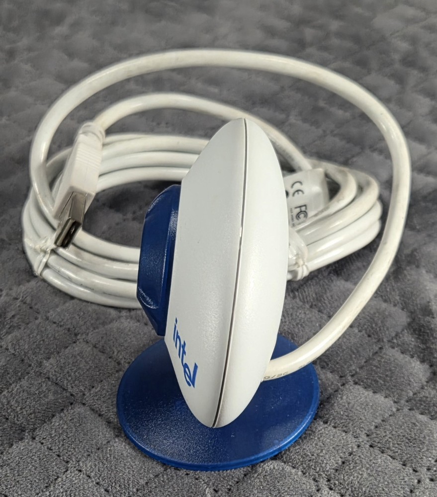 Intel Model CS110 PC Camera Vintage USB Digital Computer