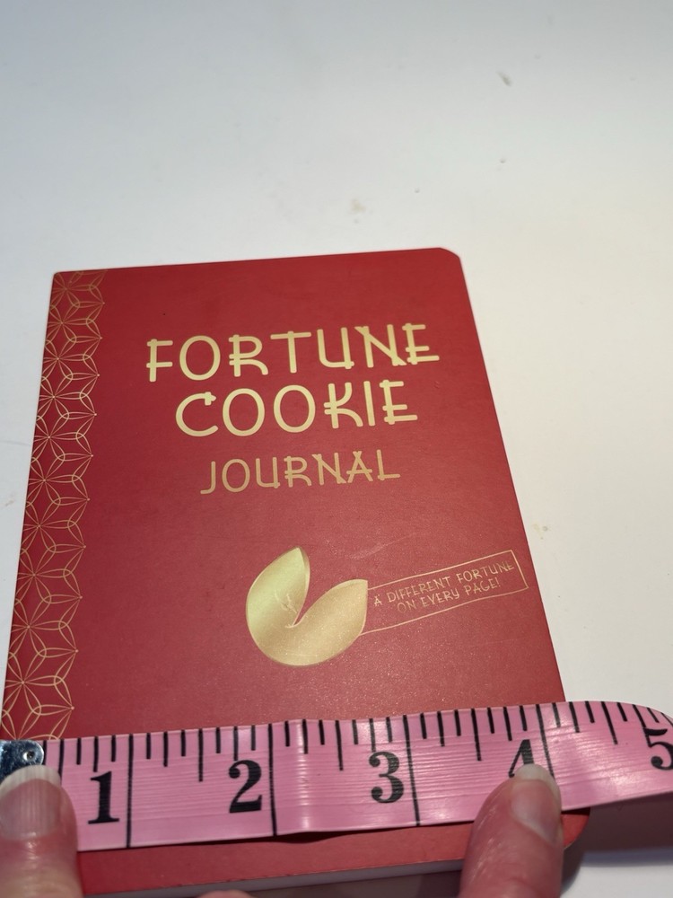 Fortune Cookie Journal: Different Fortune Each Page Lined Pages Small NEW 6x4