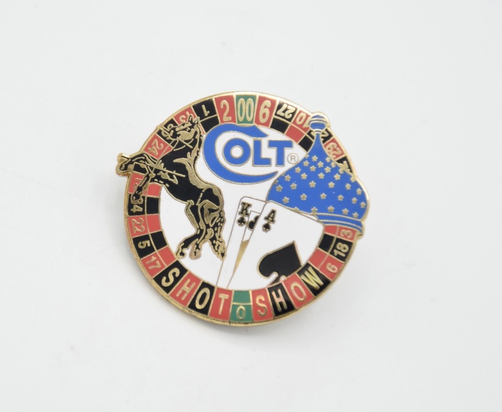 COLT 2006 SHOT SHOW EXCLUSIVE HAT PIN/LAPEL PIN COMMANDER COBRA DEFENDER PYTHON