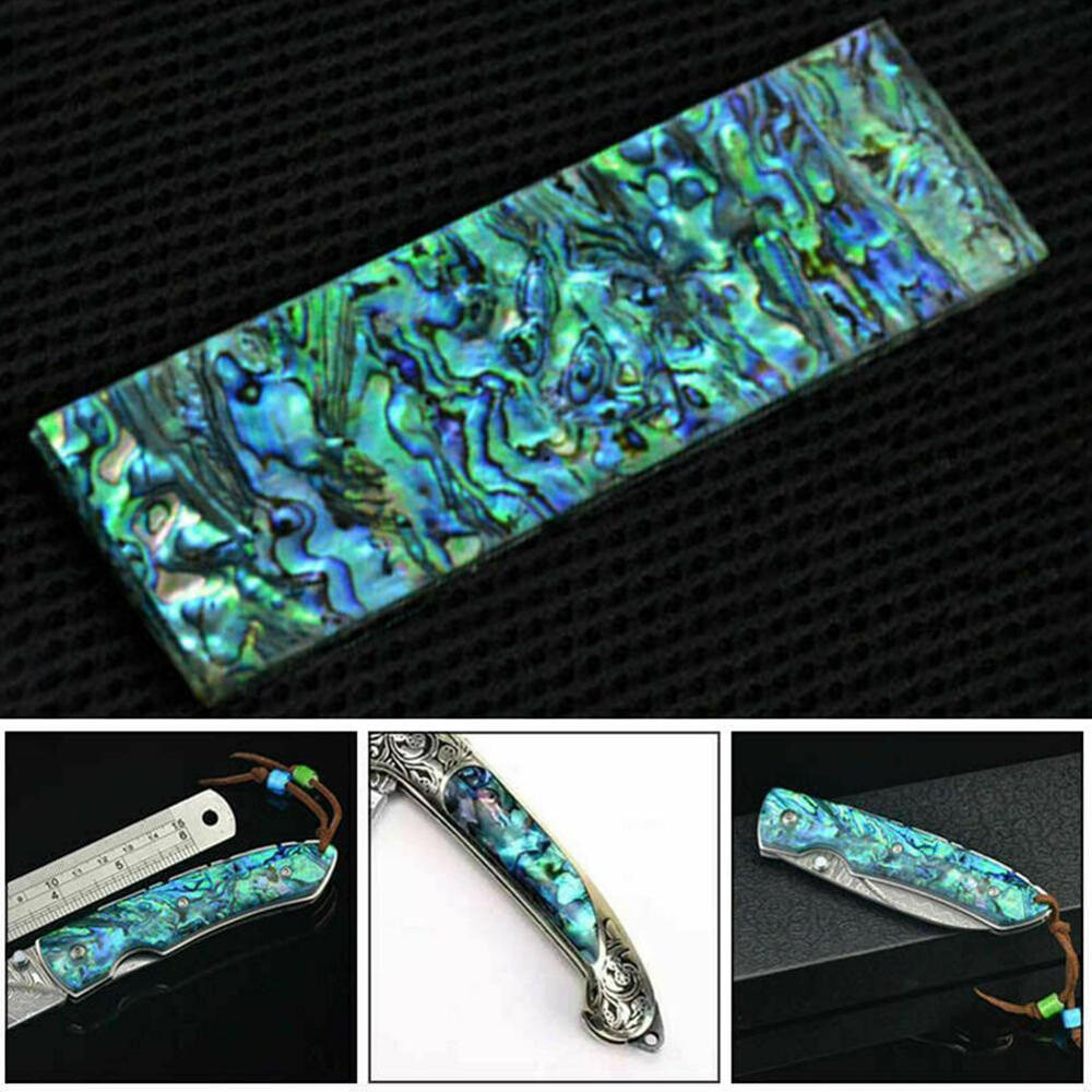 Abalone Shell Knife Handle Acrylic Scale Slabs Material DIY Making Knives Plate
