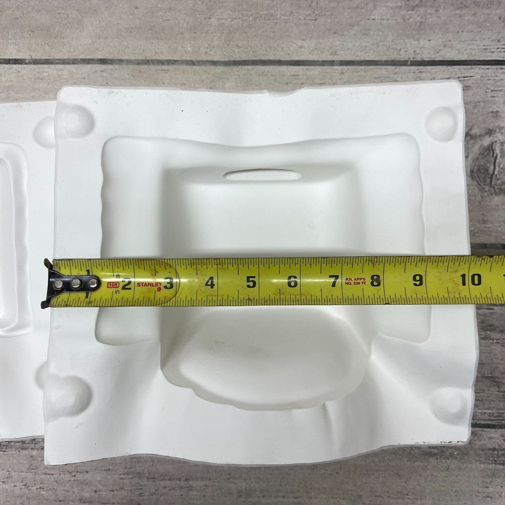 Alberta’s Ceramic Casting Mold Mold Plain Footed Open Book #C-13