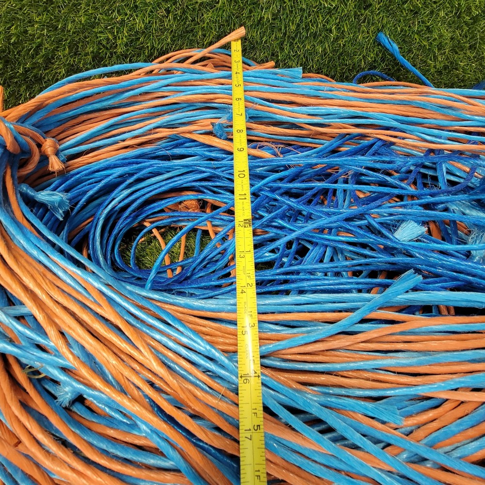 Hay Bailing Twine Multi Colored Aprox 6lbs Arts Ctafts Projects ( Up-cycled)