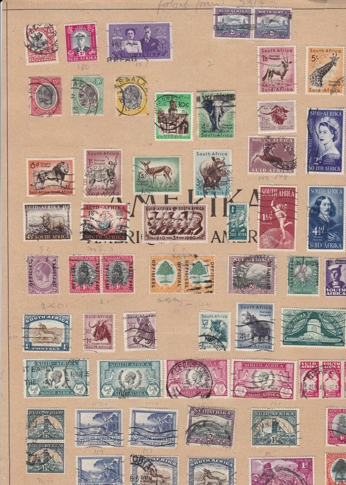 south africa stamps ref 10921