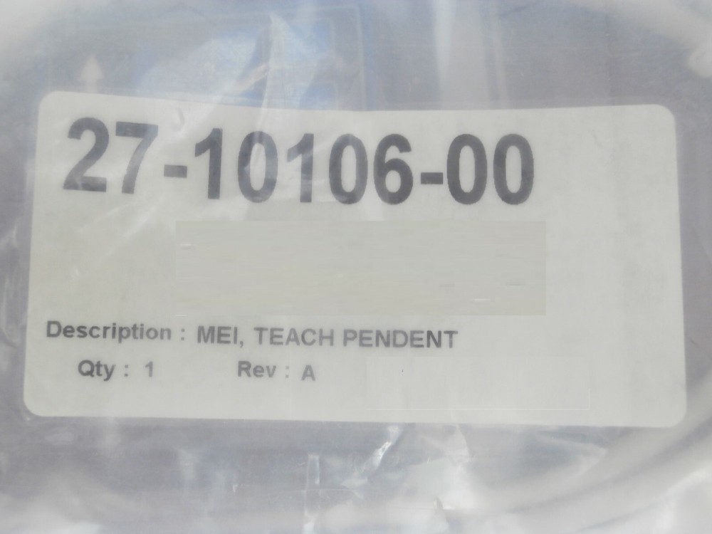 MEI Motion Engineering 27-10106-00 Teach Pendant Controller Novellus Systems New