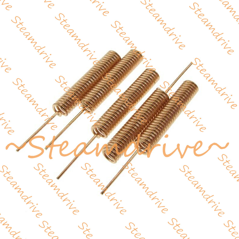 5PCS New 433MHZ spring antenna all copper