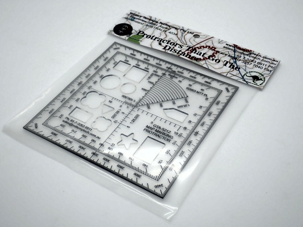 GTA 5212 Map Marking Protractor