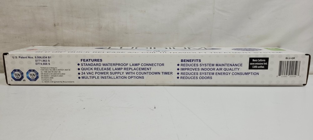 RGF BLU-QR UV Stick Light, Day Timer Ballast, Magnetic Mount Quick Release NEW