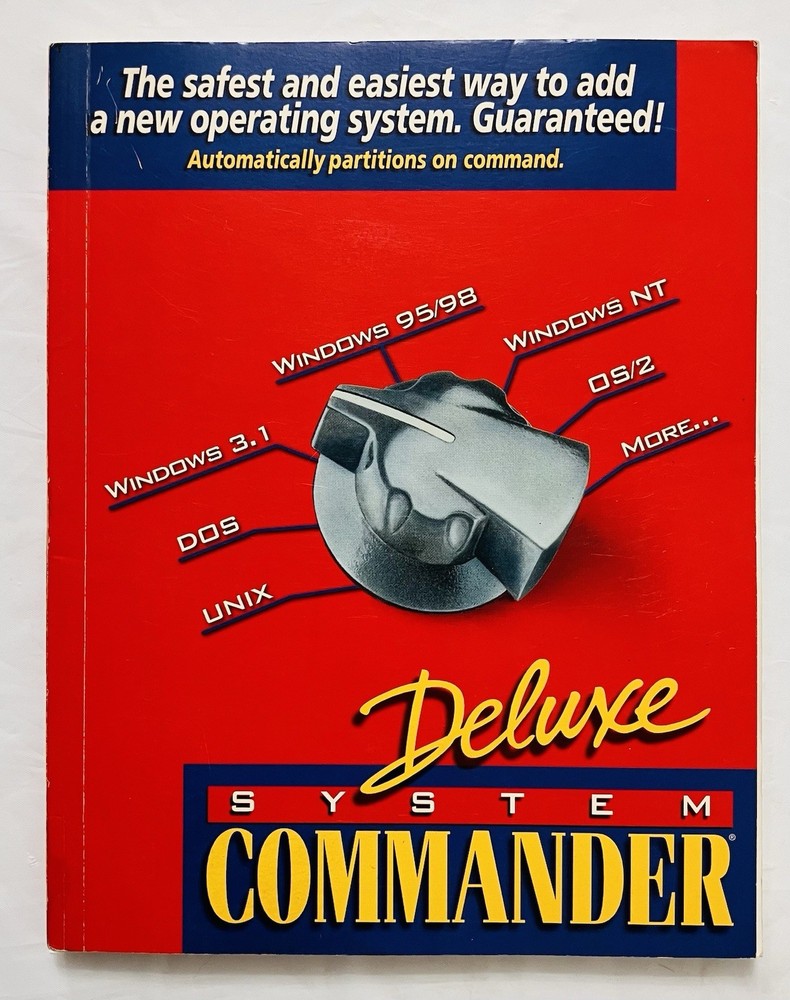 System Commander Deluxe User Manual VCOM Partitioning Guide Windows Linux (1998)