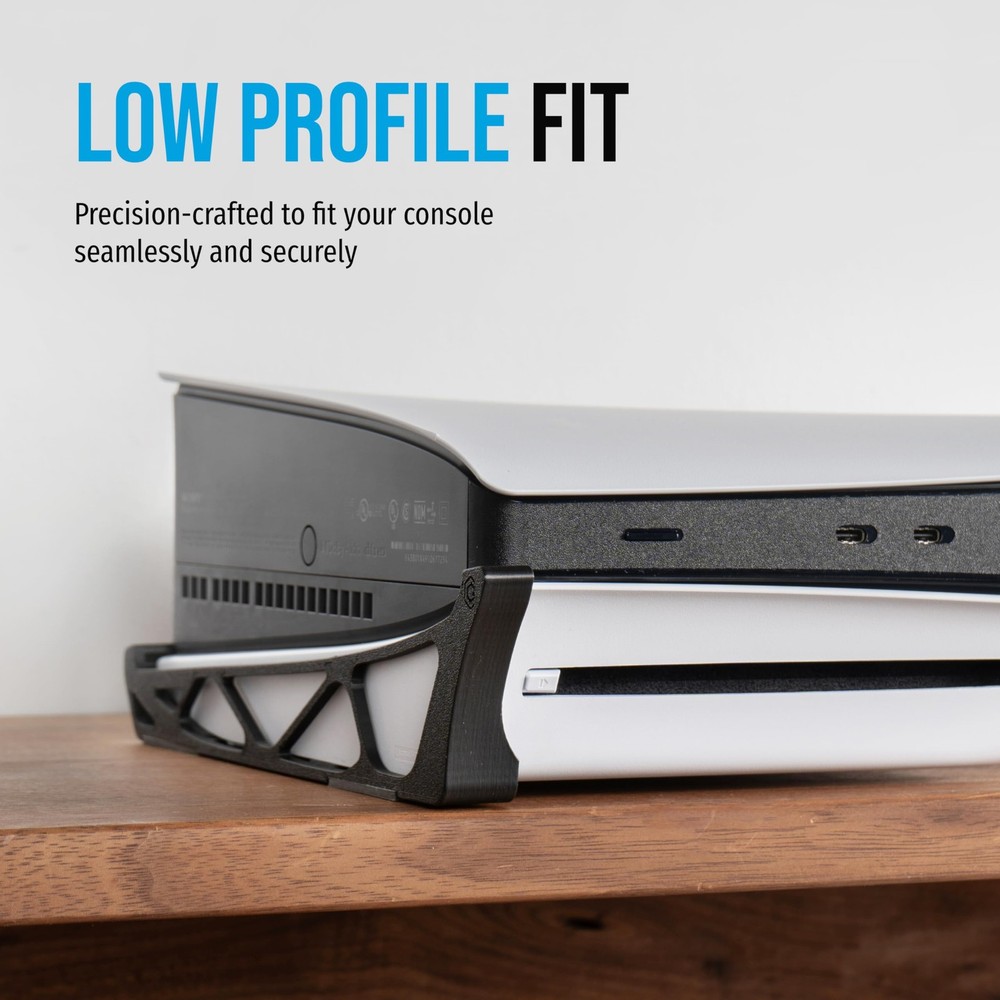 Skates - Horizontal Stand with PS5 Slim (Black)