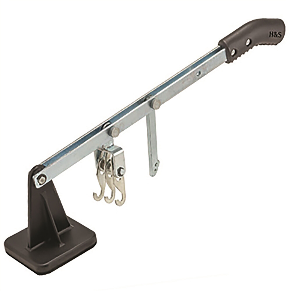 Uni-Pull Stud & Tab Leverage Bar Pulling Tool Kit with studs and wire.