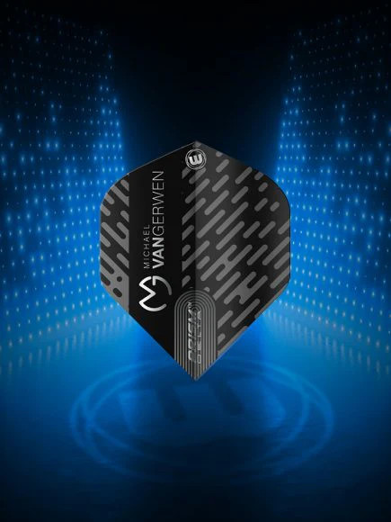 Prism Delta MvG (Michael Van Gerwen) Black & Grey Extra Thick