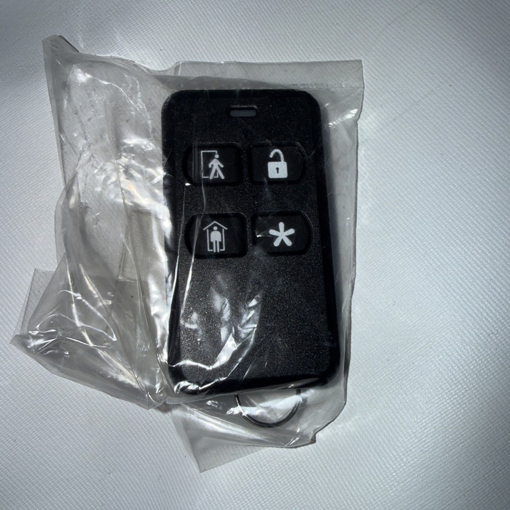 NEW 2GIG TECHNOLOGIES 4 BUTTON KEY RING REMOTE 2GIG-KEY2-325