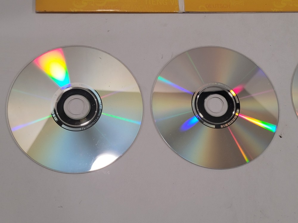 Rosetta Stone Spanish Disc Set Language Discs 1-5 - Application Disc Missing