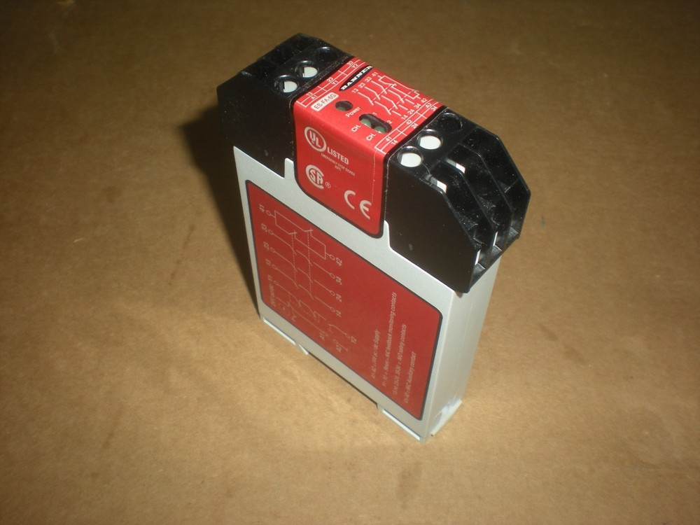 Banner Engineering ES-FA-6G Safety Relay for Emergency Stop Switch Module Unit