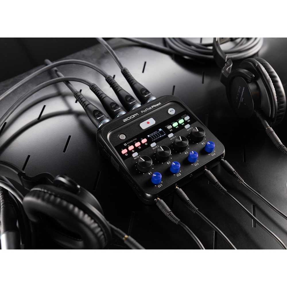 Zoom PodTrak P4next Podcast Recorder