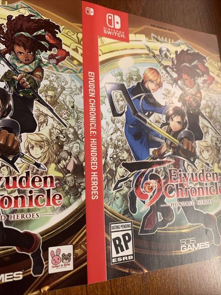 Eiyuden Chronicle: Hundred Heroes - Nintendo Switch - Authentic - Display Only