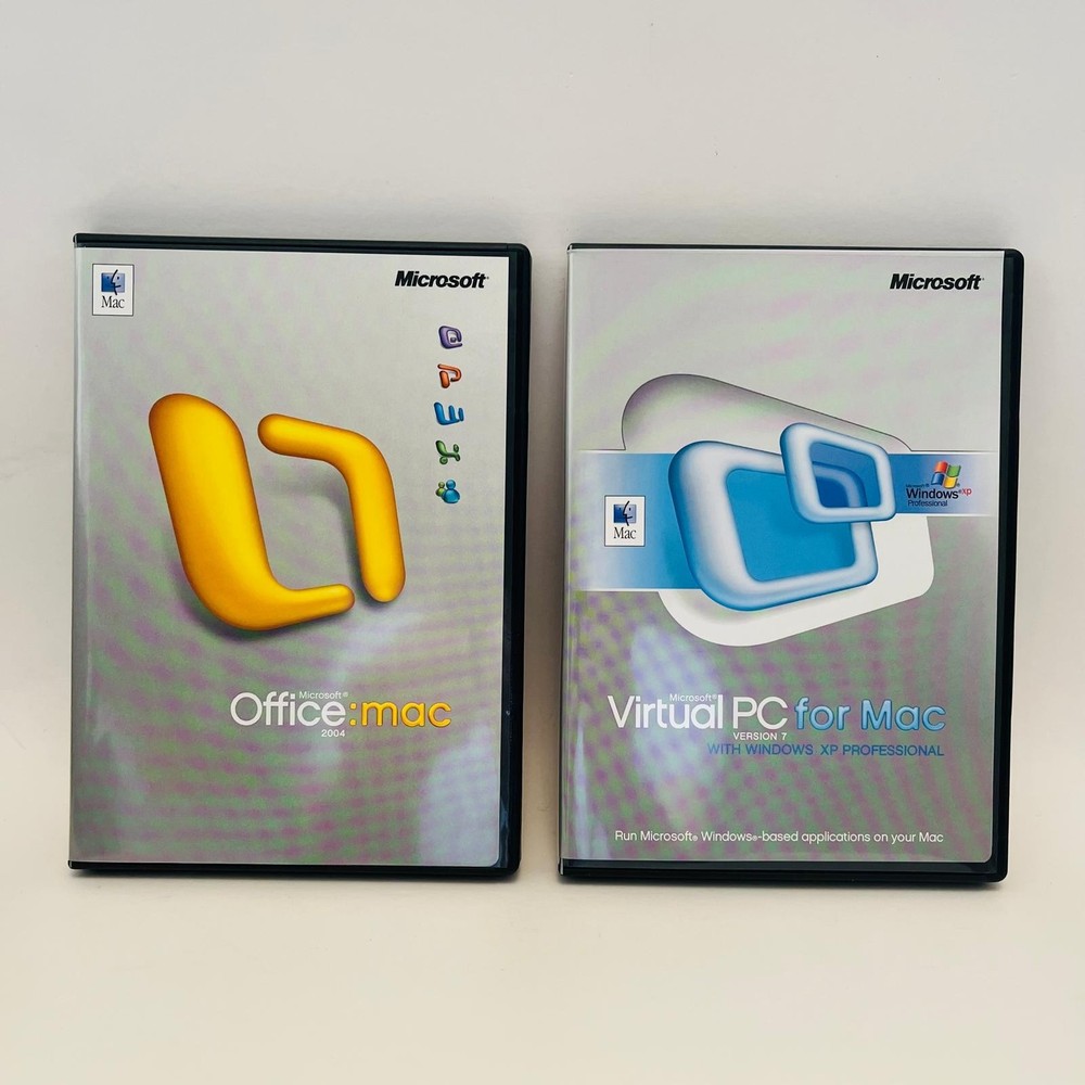 Microsoft Office Mac 2004 Professional Edition Pre-Owned w/Product Key UNTESTED