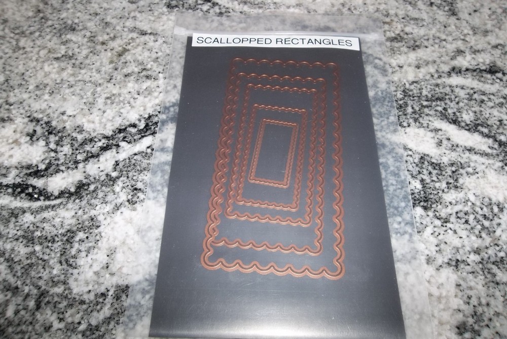 Scallopped Retangles Dies New