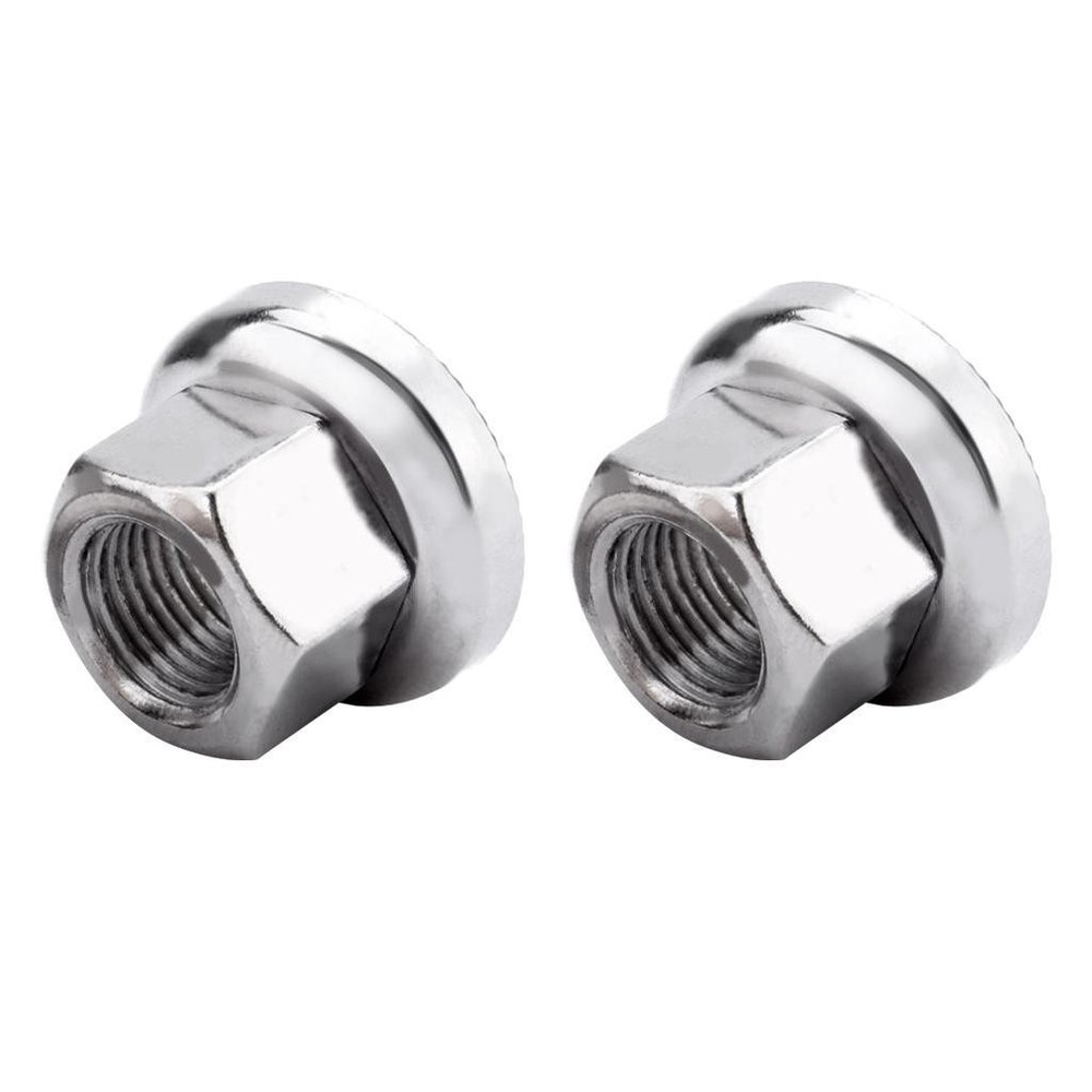 2 Pieces Axle Nuts - Flange Nut Screw - Lightweight &