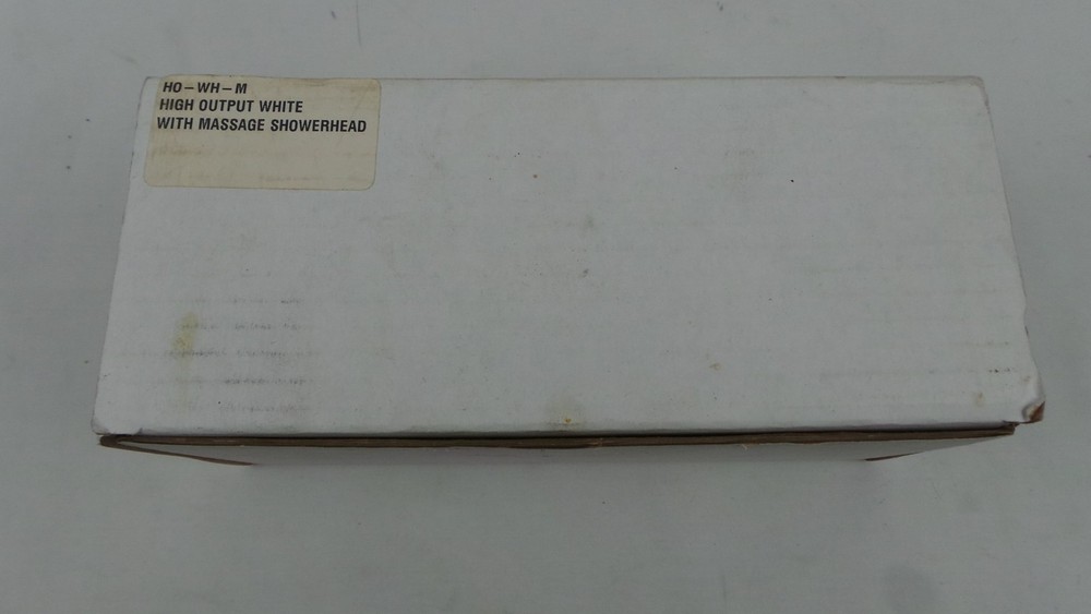 HI OUTPUT SHOWER FILTER WITH MASSAGE SHOWERHEAD - WHITE