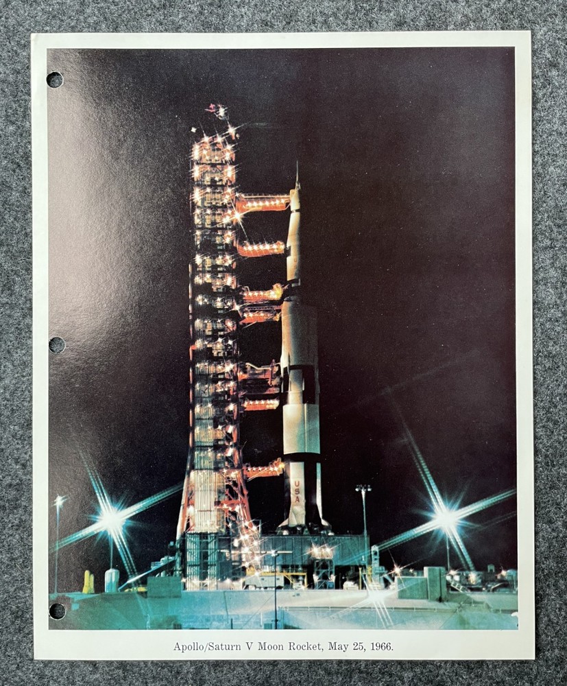 Apollo & Gemini Programs – Off-set Litho Prints - NASA Space Exploration (5)