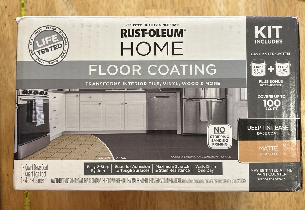 Rust-Oleum 360100 Home Deep Base/ Matte Top-Coat - New