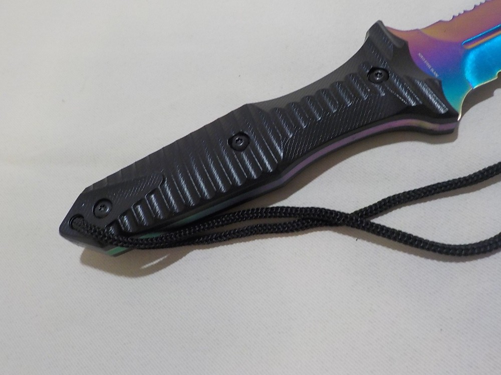 Snake Eye "Rainbow" Foxed Blade Dagger
