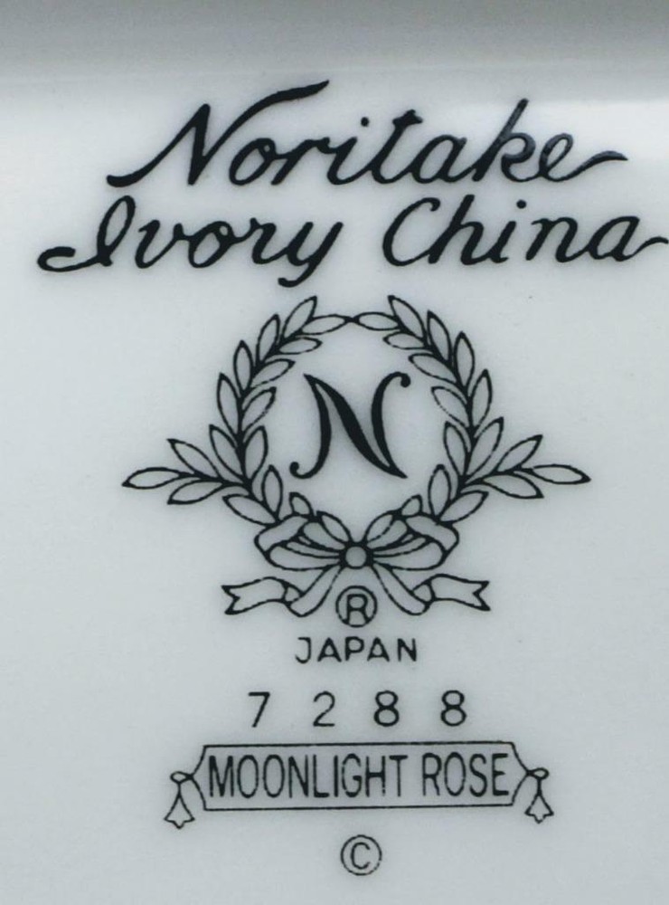 Noritake MOONLIGHT ROSE 14" Platter 7288 GREAT CONDITION