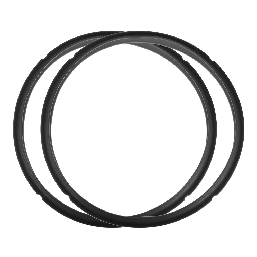 2 Pack Silicone Inner Sealing Ring for Pressure Pot 8QT Black