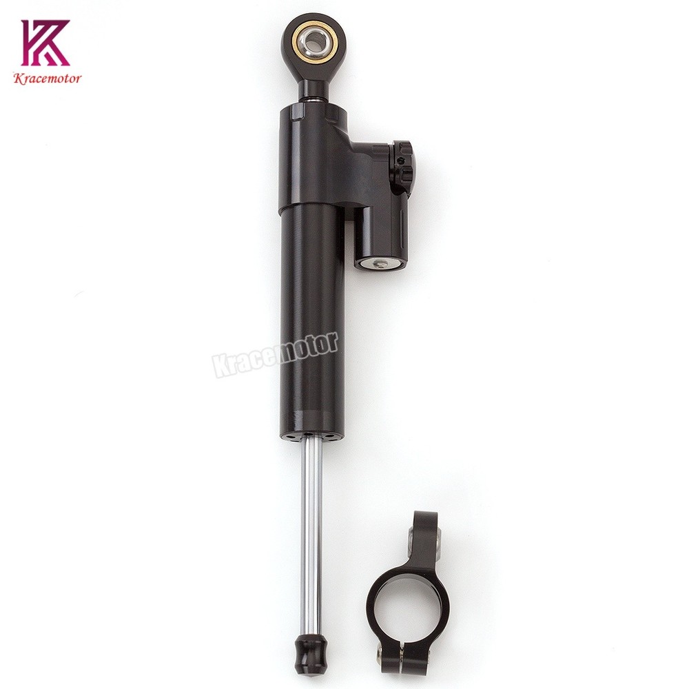 Motorcycle Universal CNC Adjustable Steering Damper Stabilizer Safety Aluminum