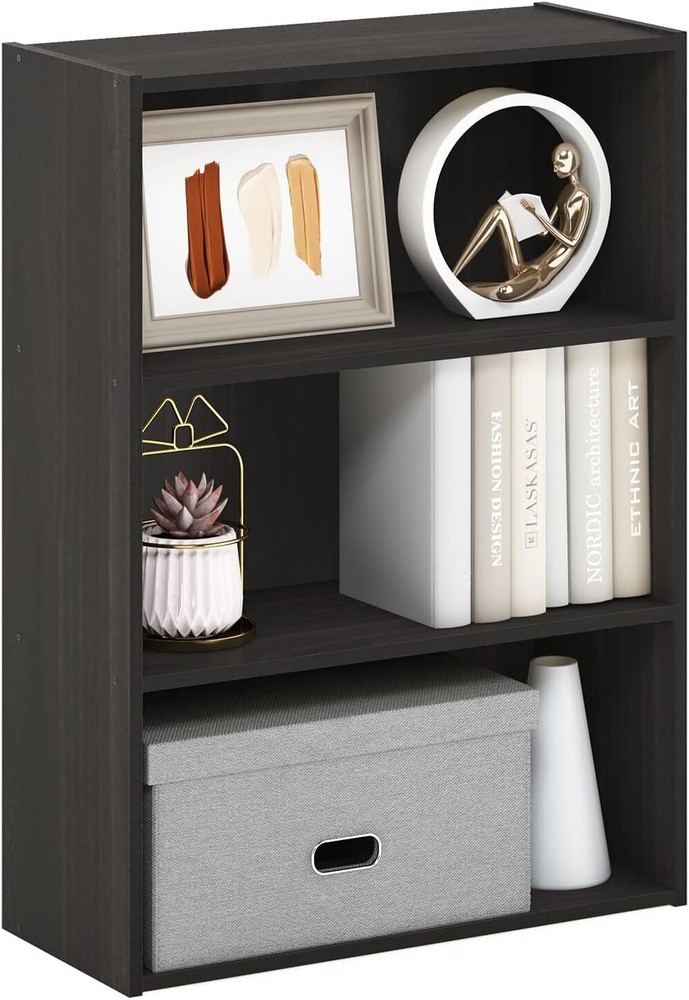 Small Cube Bookshelf Bookcase Shelf Tier Book Storage Vertical and Horizontally