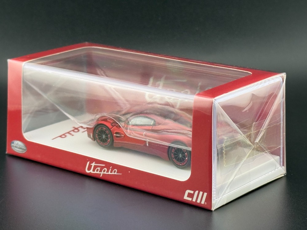 CM Model Pagani Utopia Custom Metallic Red 1/64