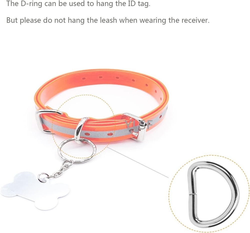 Safety-First Dog Collar Strap - Durable TPU Replacement for Training Collars