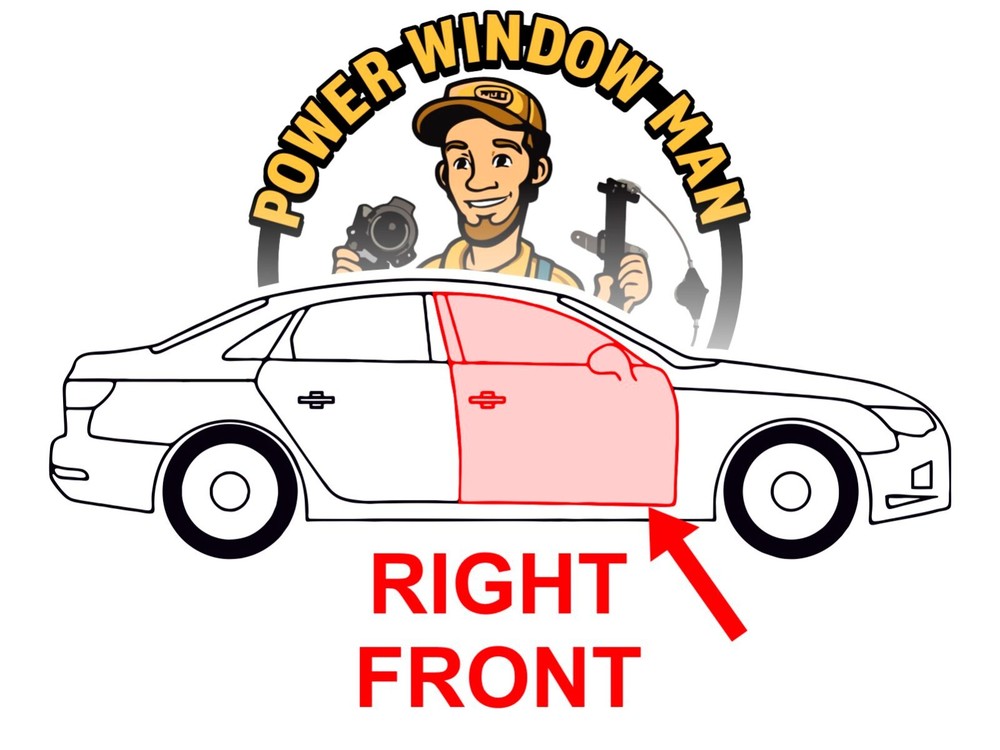 Front Right Window Regulator for 2000-2005 Buick LeSabre "Bosch Kamco Type"