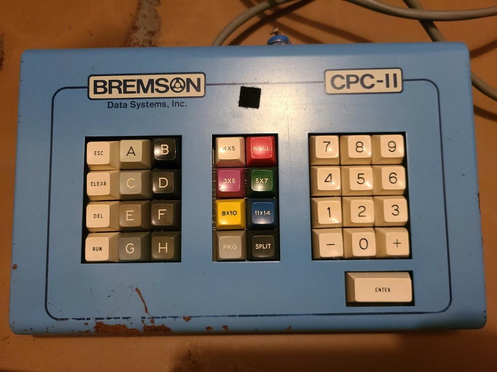 Vintage Bremson Data Systems CPC-II Keyboard