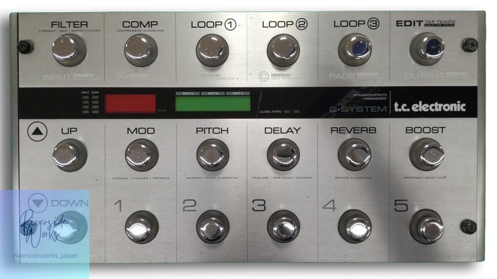 TC ELECTRONIC G-SYSTEM Multi-Effects Processor - All-in-One Solution JP