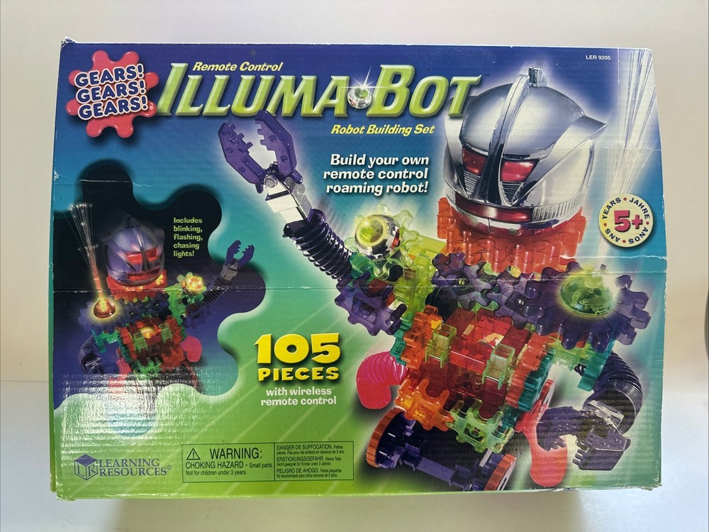 Learning Resources ILLUMA -BOT Gears Gears Gears - With Remote Control