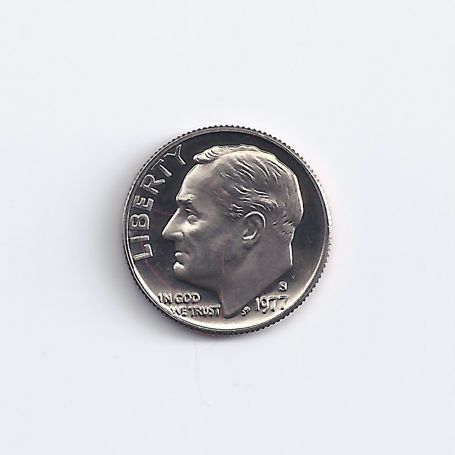1977-S  PROOF DIME