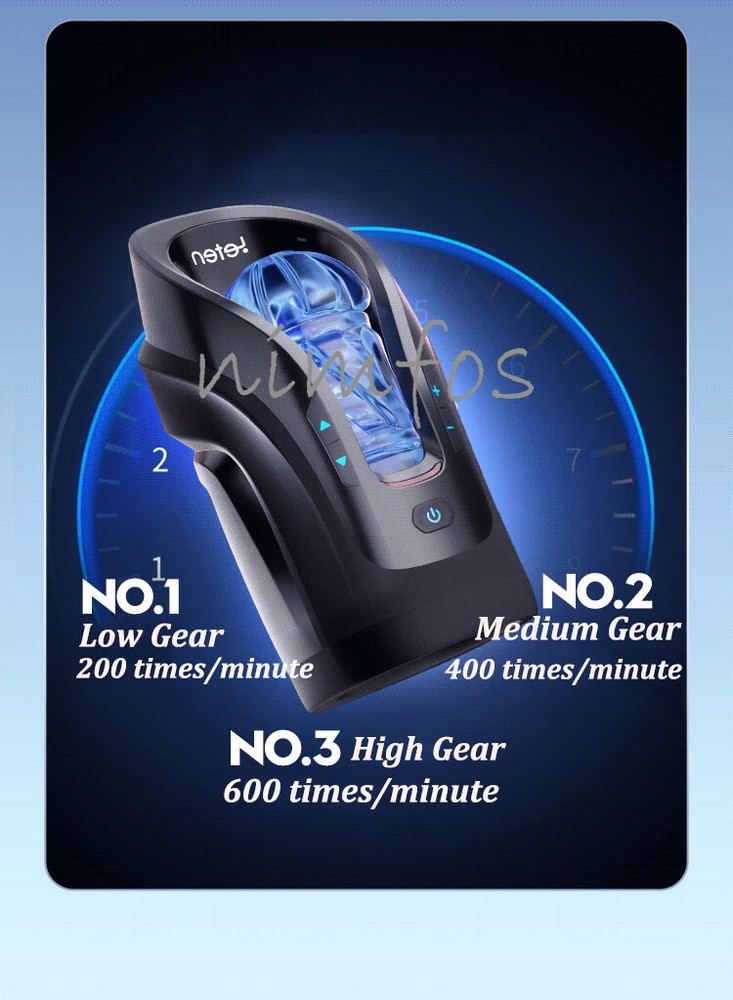 Automatic-Thrusting-Male-Masturbator-Cup-Stroker-For-Men-Handsfree-Use-Lubricant