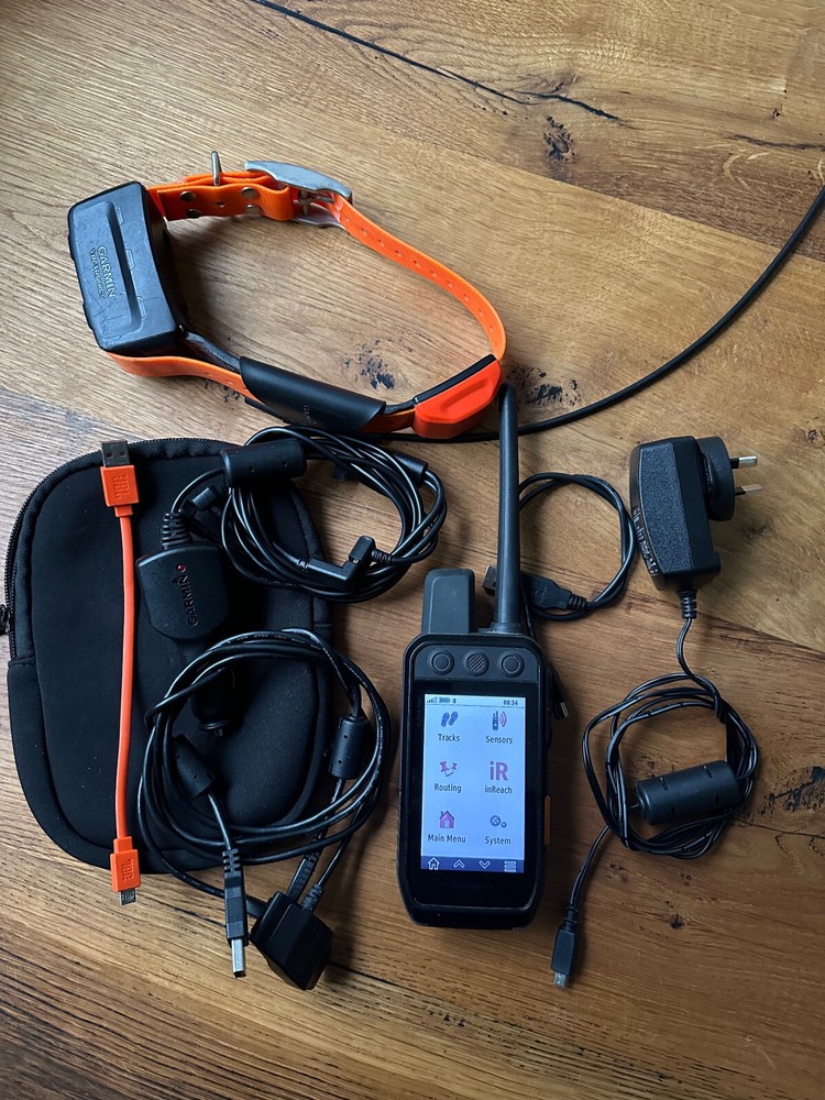 Garmin Alpha 200i with collar