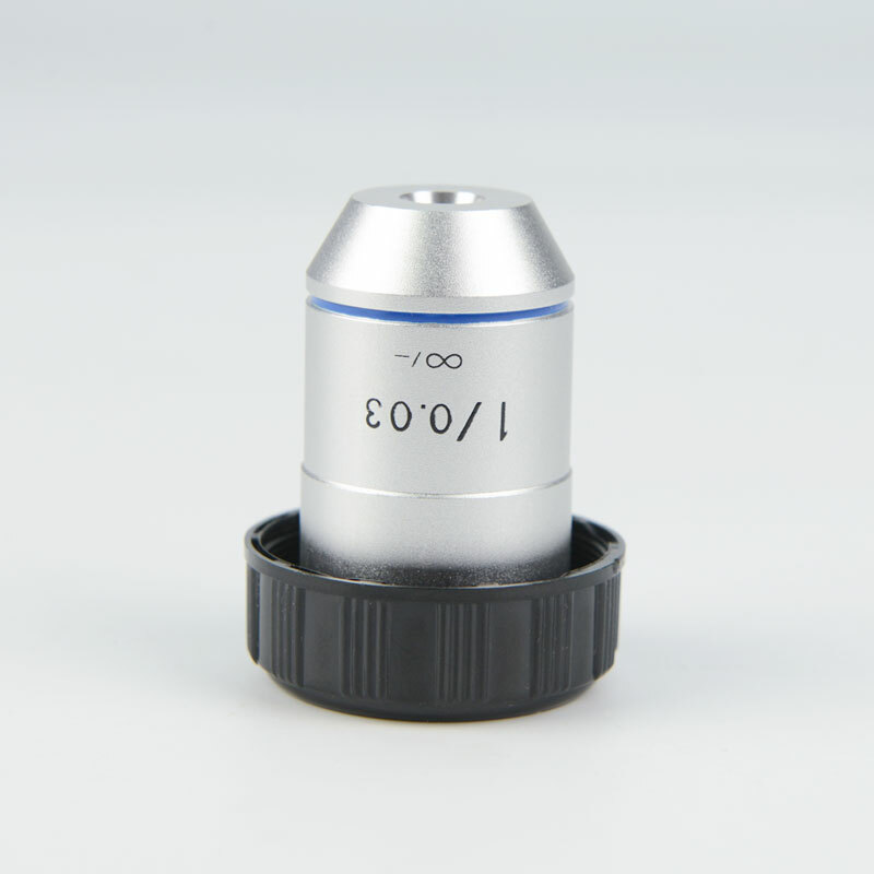 1PC 1X 195 RMS Achromatic Infinity Objective Lens for Biological Microscope