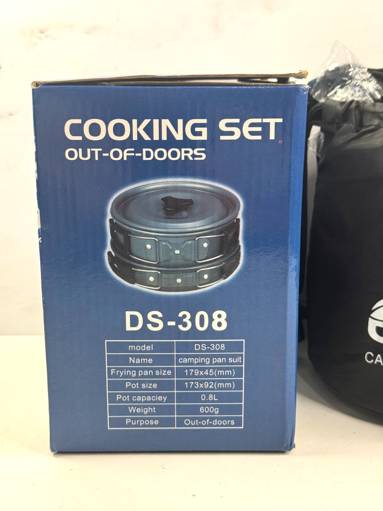 New/Open Box - Bisgear Cooking Camping Set