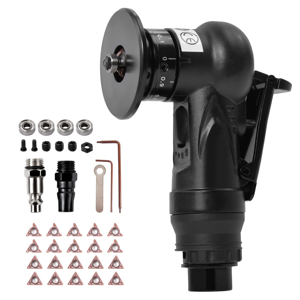 1/4"Pneumatic Chamfering Machine Handheld Grind Tool Deburring Trimming Beveling