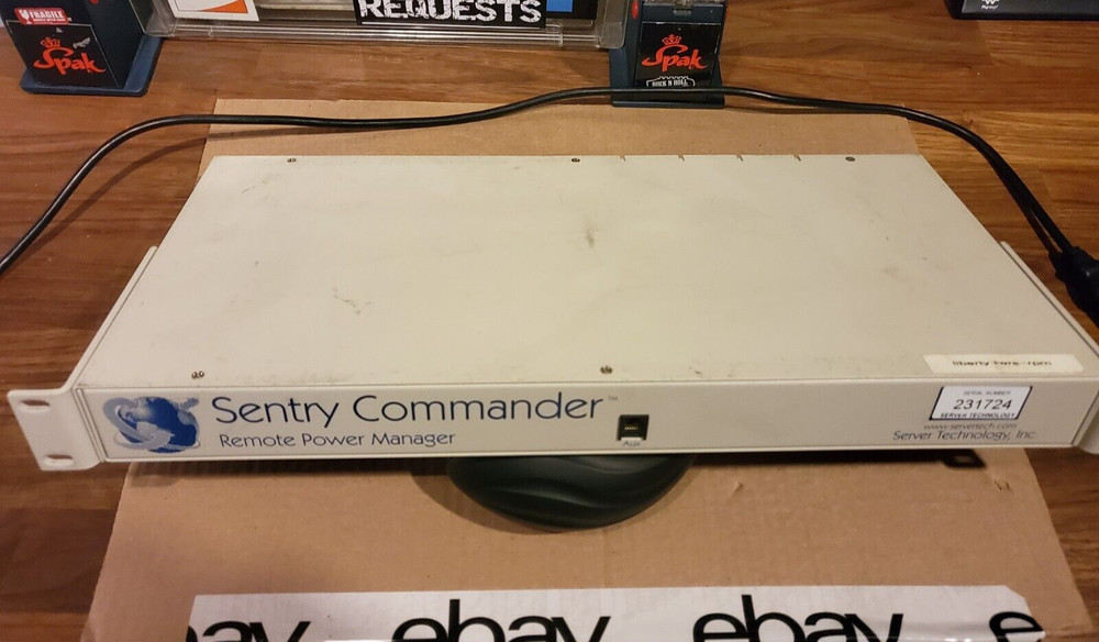 SENTRY COMMANDER Remote Power Manager PT40-H404-1-02 Working Used TESTED