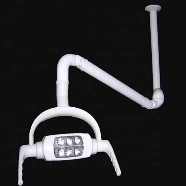 Dental Ceiling Mounted Induction Lamp 6 LED Shadowless Light Sensor Switch US