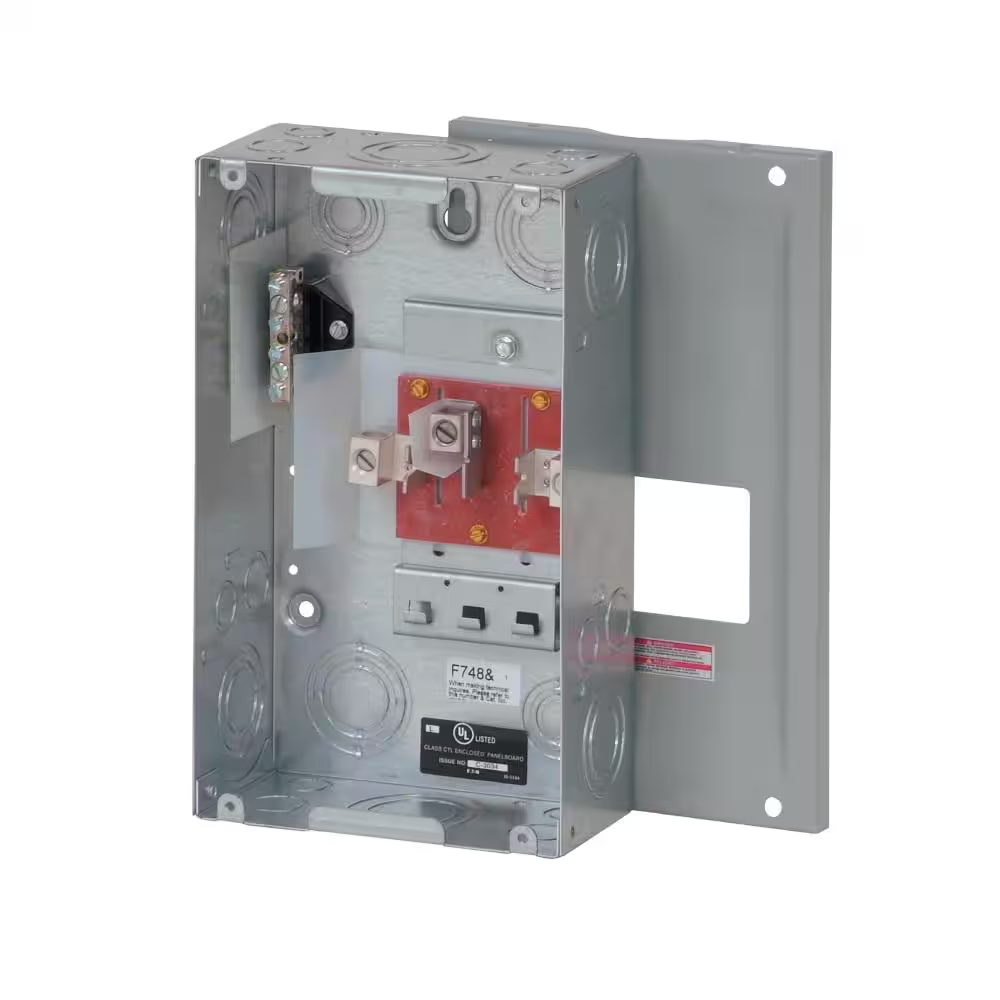 100 Amp 3-Space/Circuit Type BR 3 Phase Main Lug Load Center
