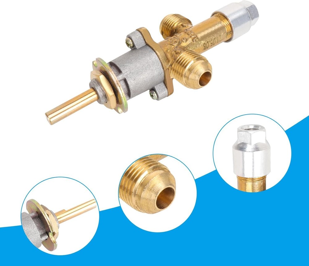 Replace Gas Patio Heater Thermocouple Sensor & Dump Switch Main Control Valve