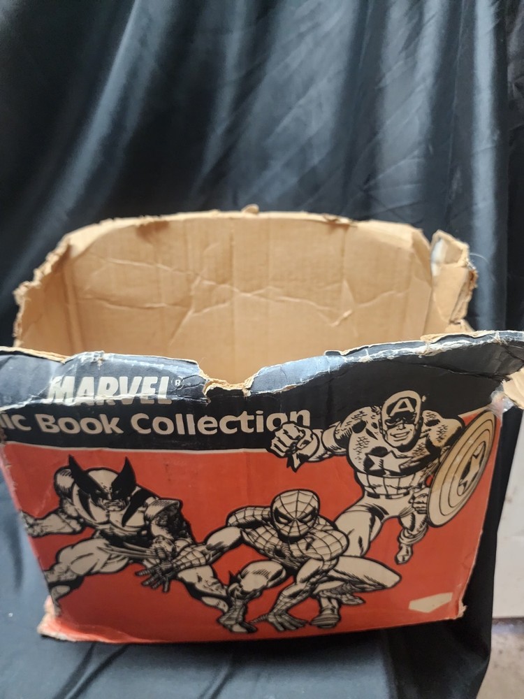 MARVEL COMICS 1989 CMC GRAPHIC COMIC BOOK COLLECTION SHORT BOX Used
