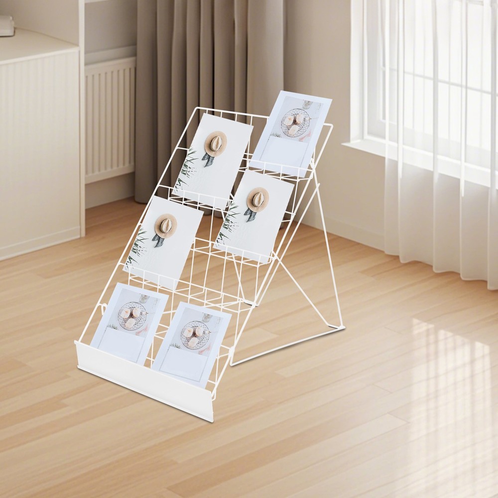 Wire Countertop Rack, Book Display Rack, Comic Book Display Rack